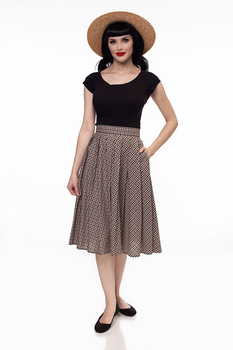 黑色復古船領上衣