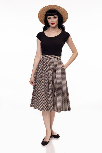 黑色復古船領上衣