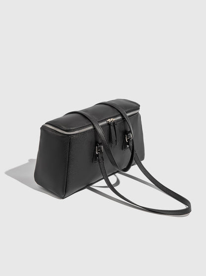 復古百搭大容量手提包寬鬆高感工作通勤大方形單肩包