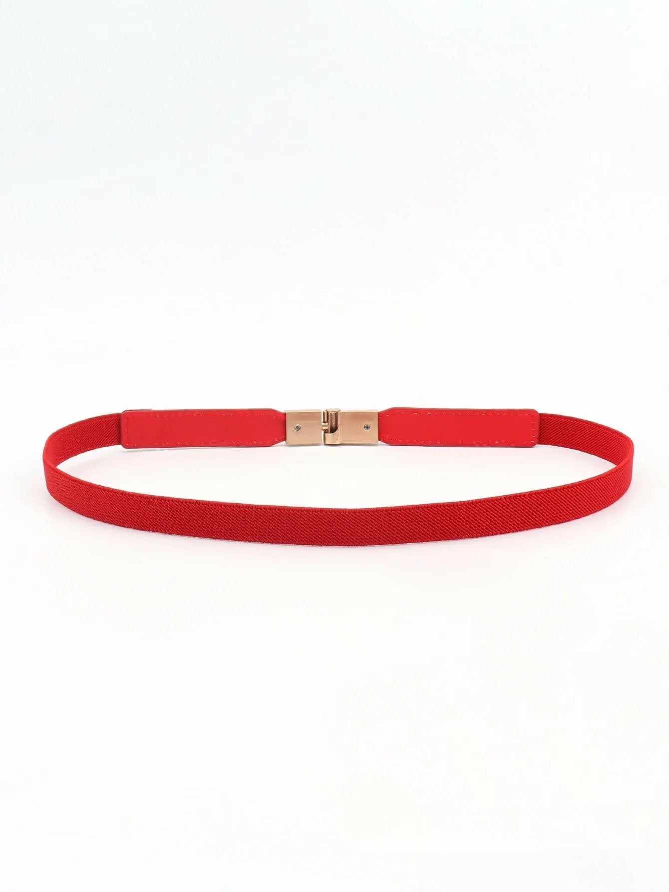 PU Elastic Skinny Belt