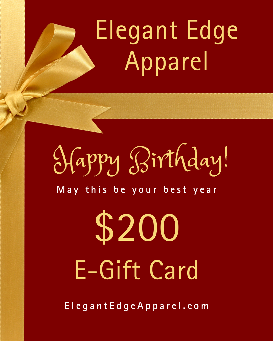 Birthday Gift Card