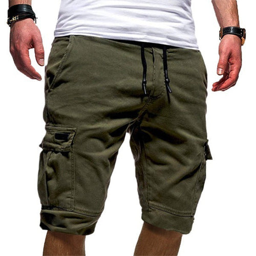 Pantalones cortos deportivos cargo casuales para hombre