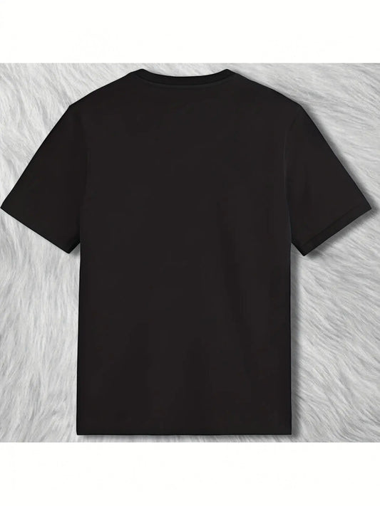 Plus Size Black Heart Butterfly Star Graphic Tee