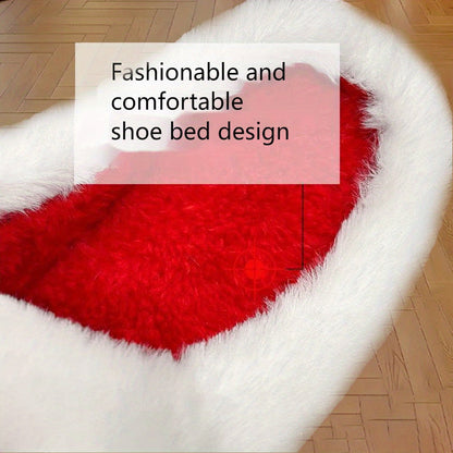 Comfort Hello Kitty Plush Cozy Nonslip Slippers