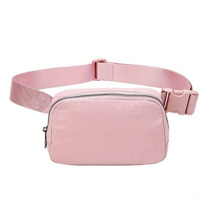 WaterRepellent TwoWay Zip Nylon Everywhere Belt Bag