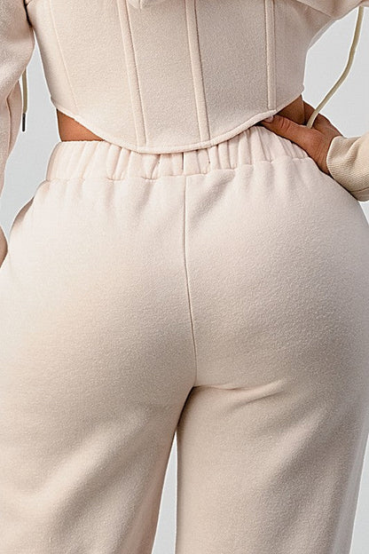 CONJUNTO DE CHAQUETA CASUAL Y PANTALÓN GRÁFICO ATHINA