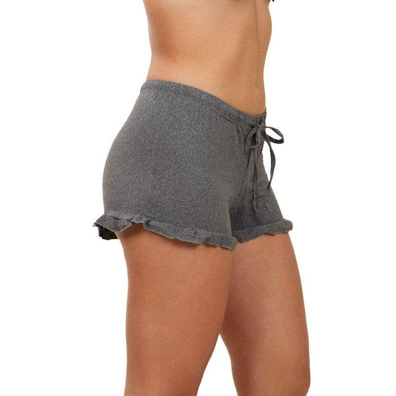 Paquete de 2 pantalones cortos con dobladillo con volantes