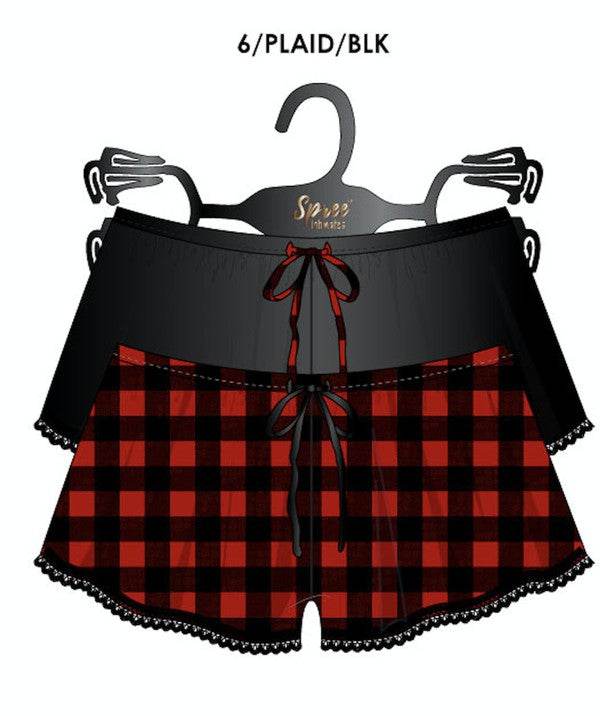 蕾絲邊短褲 2 件裝