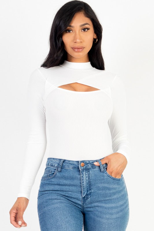 EdgeFlex Cutout Knit: Day-to-Night Bodysuit