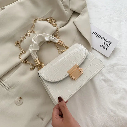 時尚夏日女士斜背鏈條包