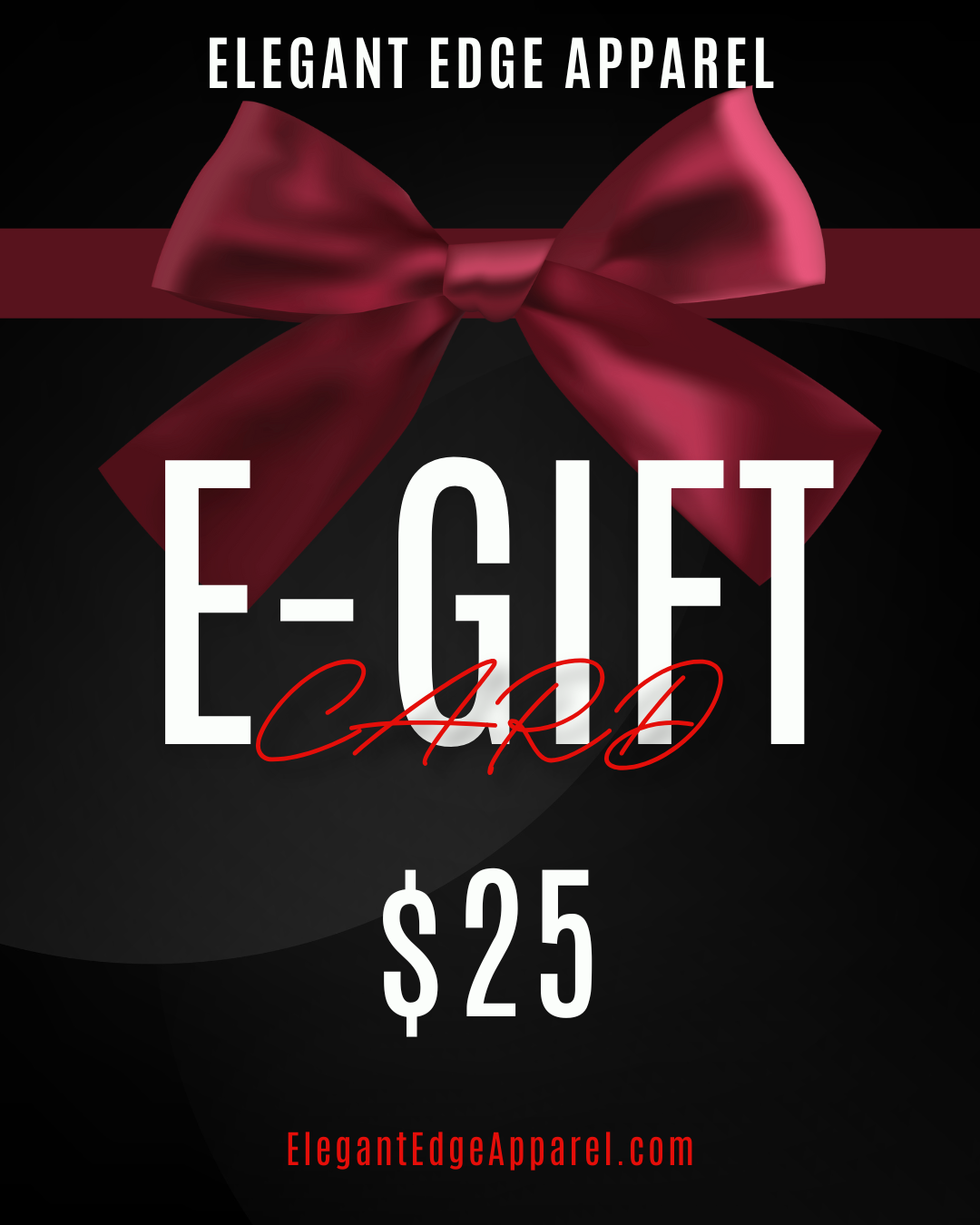 Black/Red Gift Card