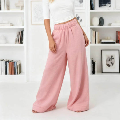 Pantalones anchos imprescindibles para el invierno