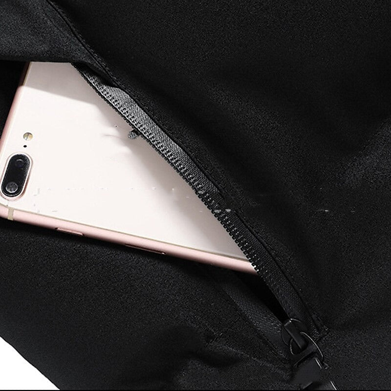 男士純色連帽天鵝絨棉質服裝