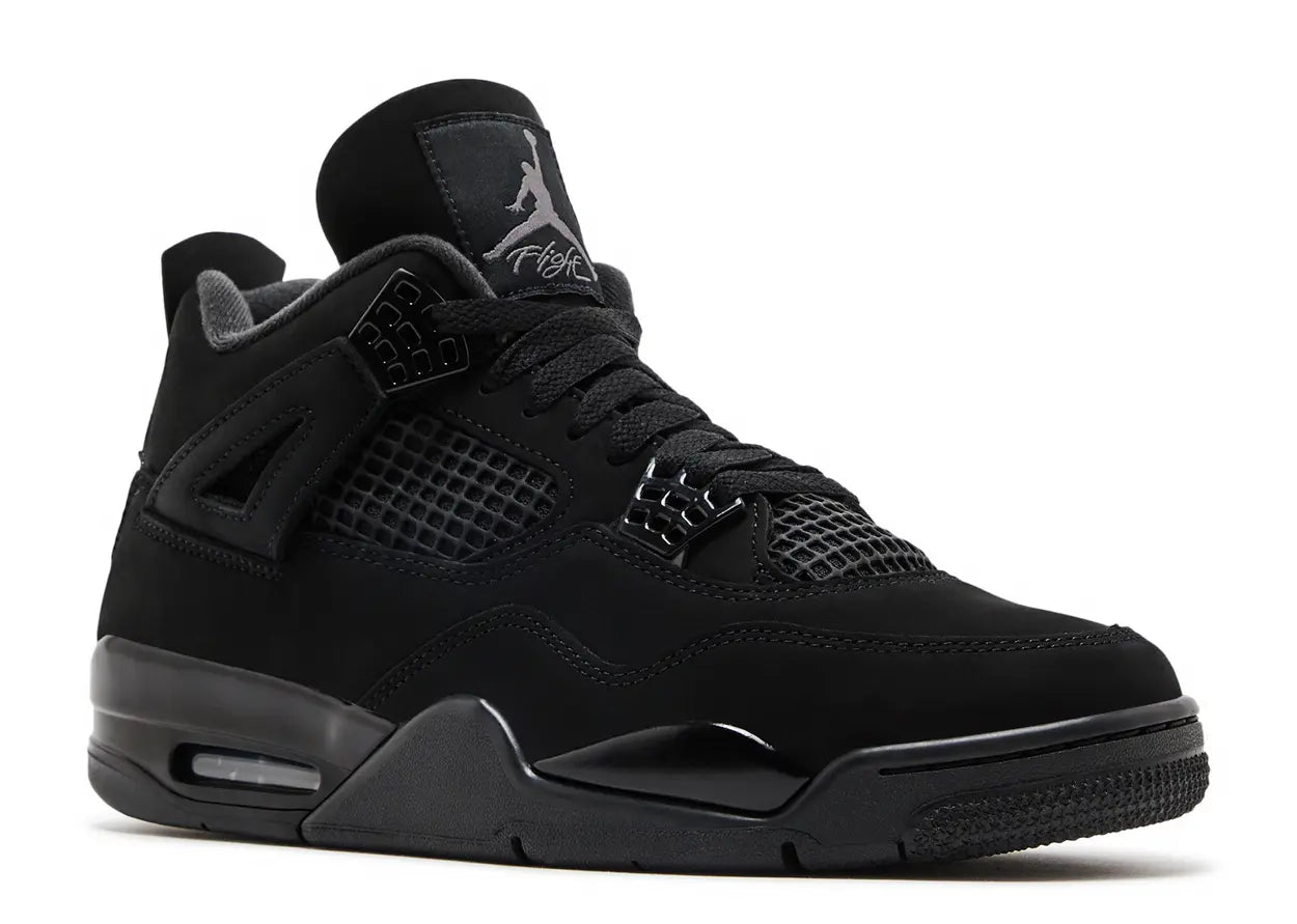 Jordan 4 Men Black Cat