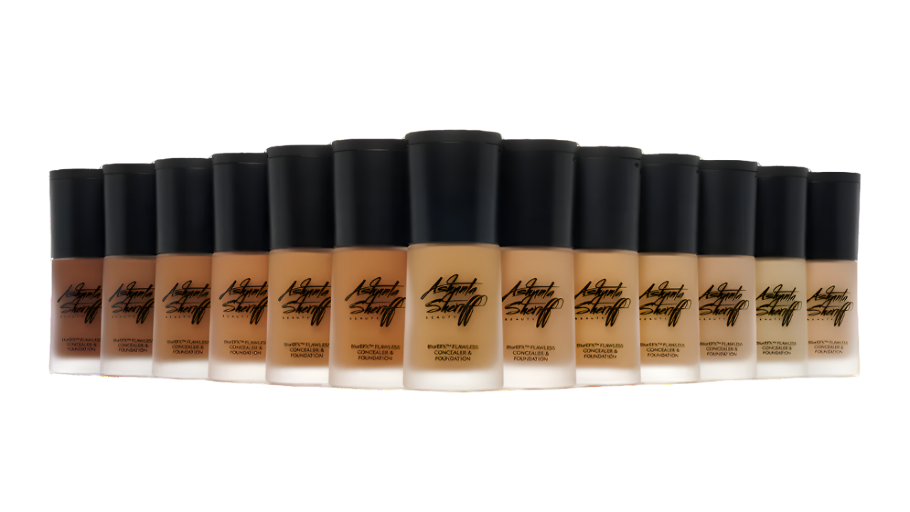 Dúo de corrector y base impecable BlurEFX™ de Ashunta Sheriff Beauty