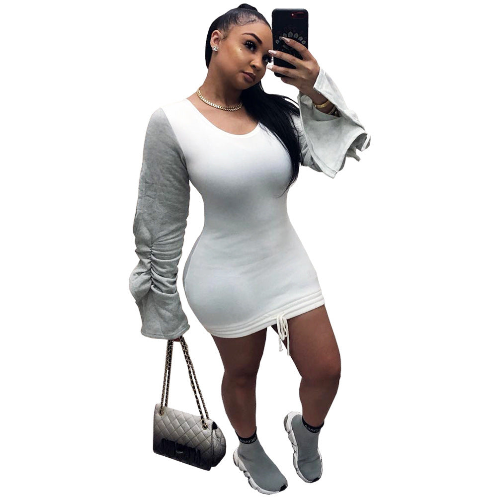 夜秀性感苗條女裝連身裙