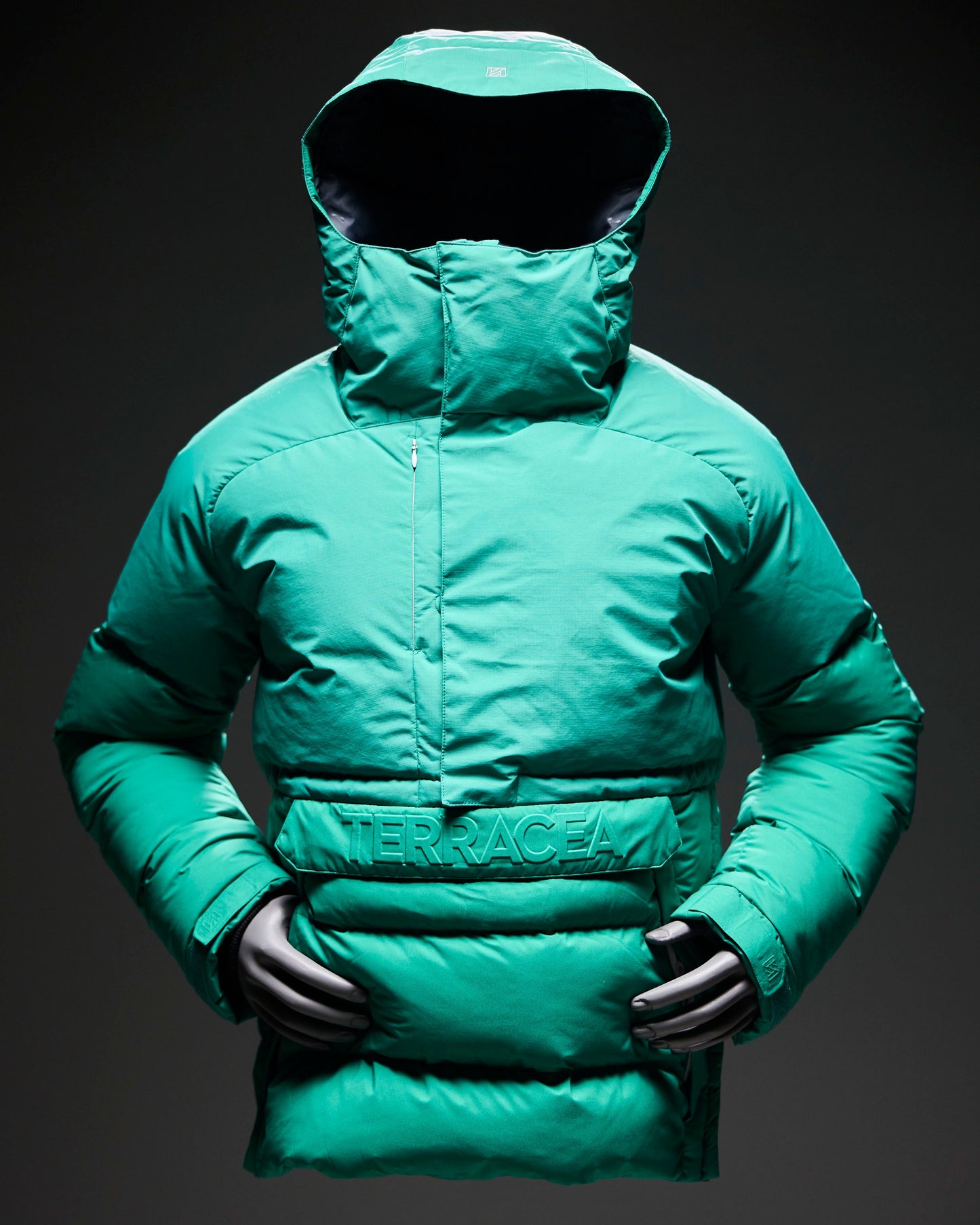 CHAQUETA ACOLCHADA CON MEDIA CREMALLERA BEARHUG PARA HOMBRE