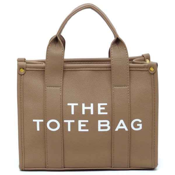 THE TOTE BAG Small Tote Satchel