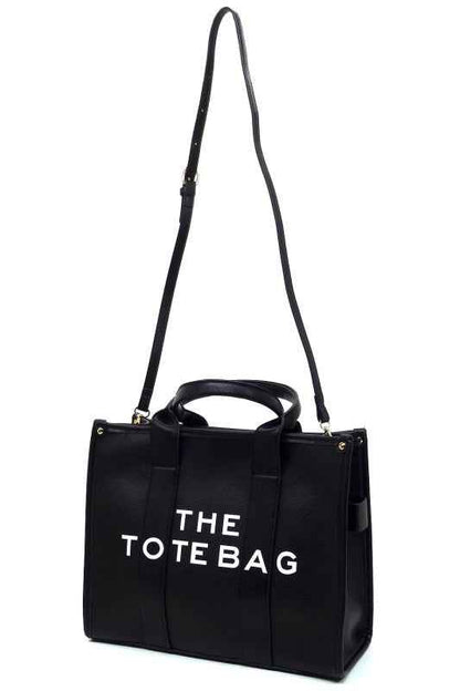 THE TOTE BAG Large Tote Satchel