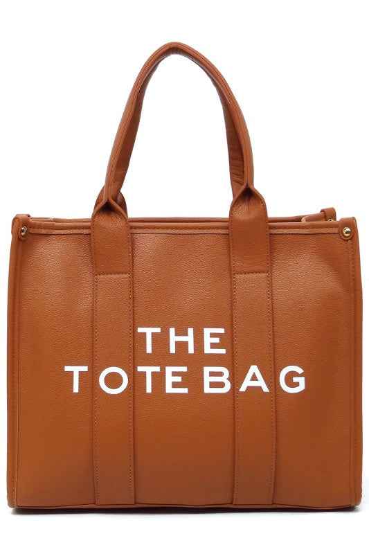 THE TOTE BAG Large Tote Satchel
