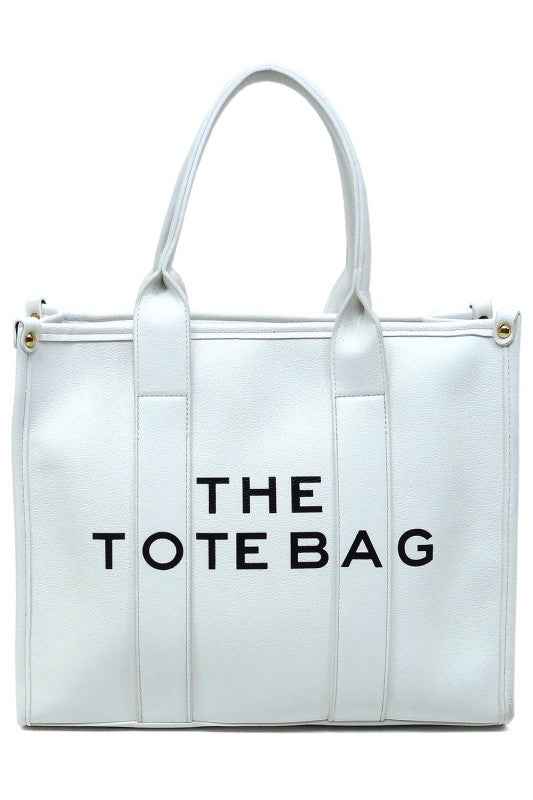 THE TOTE BAG Large Tote Satchel