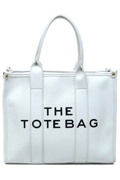 THE TOTE BAG Large Tote Satchel