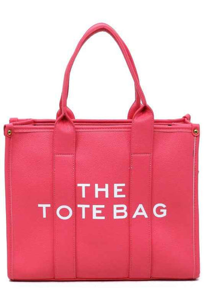 THE TOTE BAG Large Tote Satchel