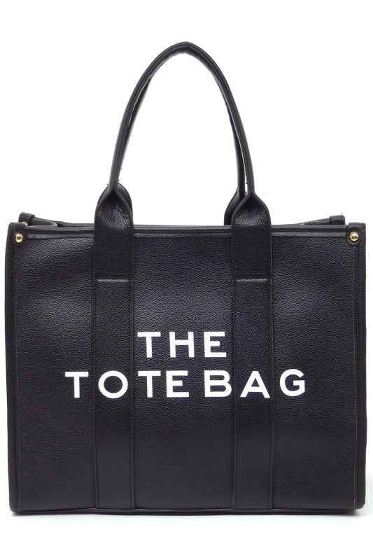 THE TOTE BAG Large Tote Satchel