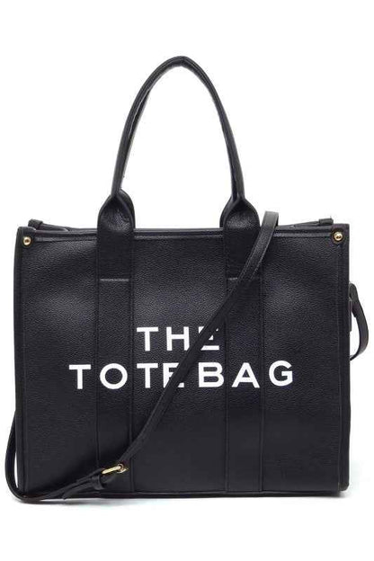 THE TOTE BAG Large Tote Satchel