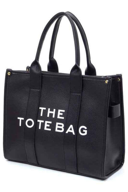 THE TOTE BAG Large Tote Satchel