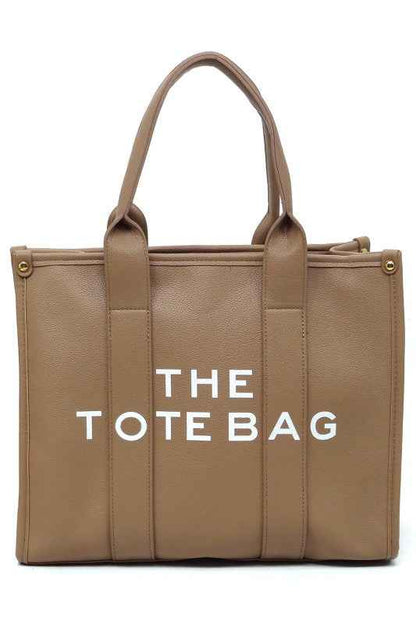 THE TOTE BAG Large Tote Satchel