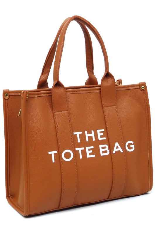 THE TOTE BAG Large Tote Satchel