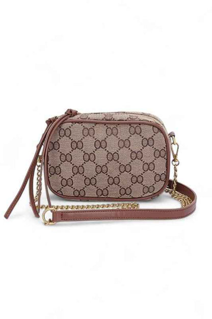 Iconic Jaquard Camera Crossbody Bag