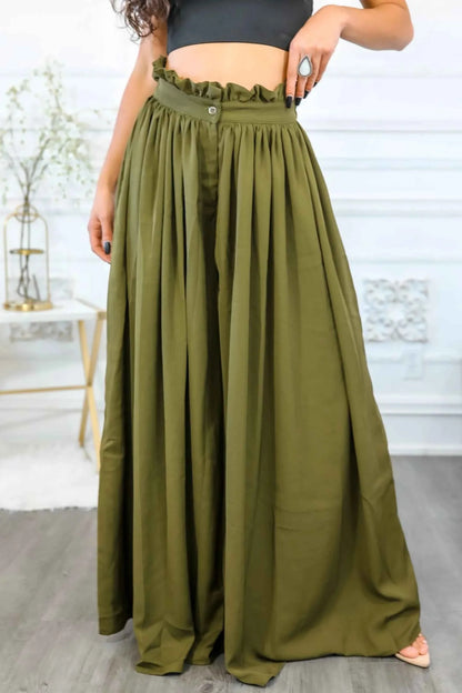 Palazzo Ruffle Dream Pants