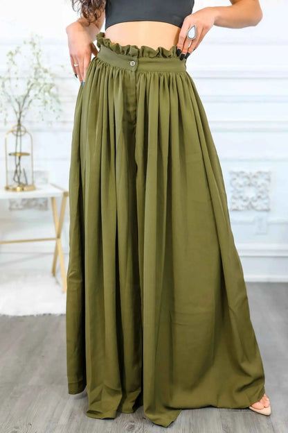 Palazzo Ruffle Dream Pants