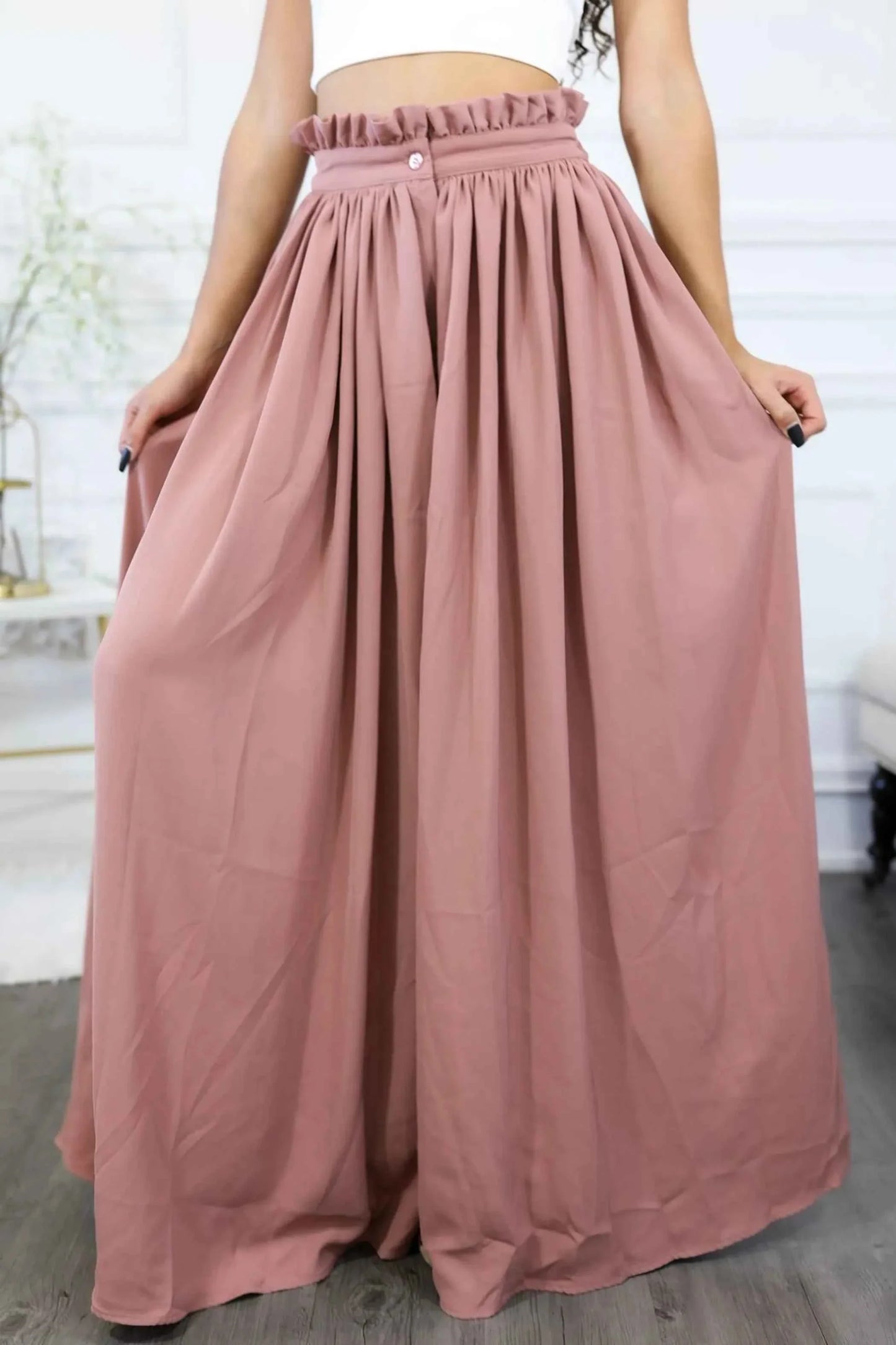 Palazzo Ruffle Dream Pants