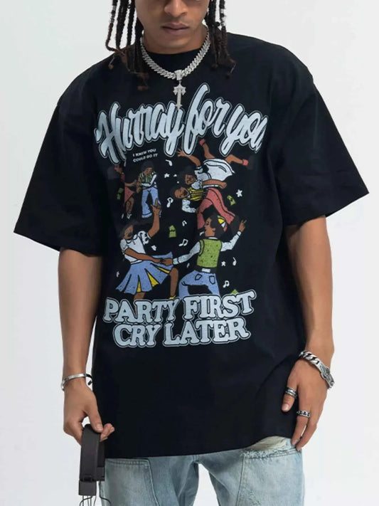 Graphic Short Sleeve T-Shirt for Men