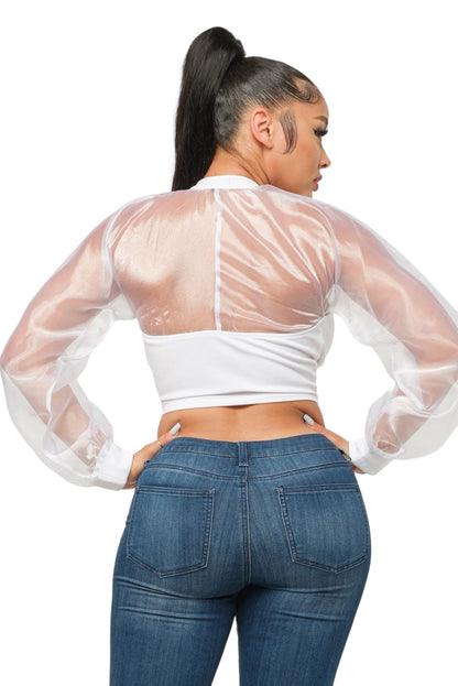 Front Hook and Eyelet Front Keyhole Button Top