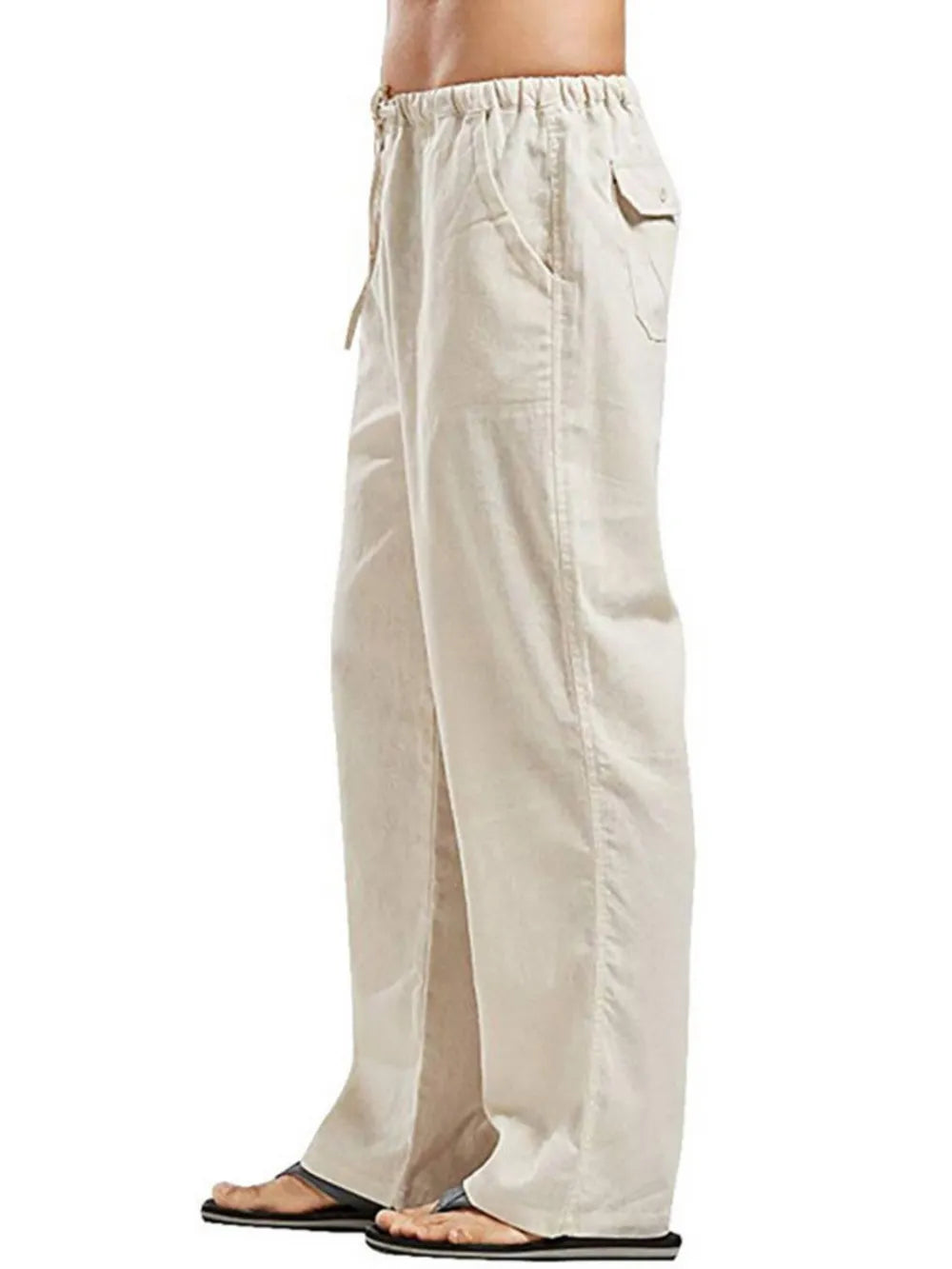 Men's Straight Leg Pants Plus Size