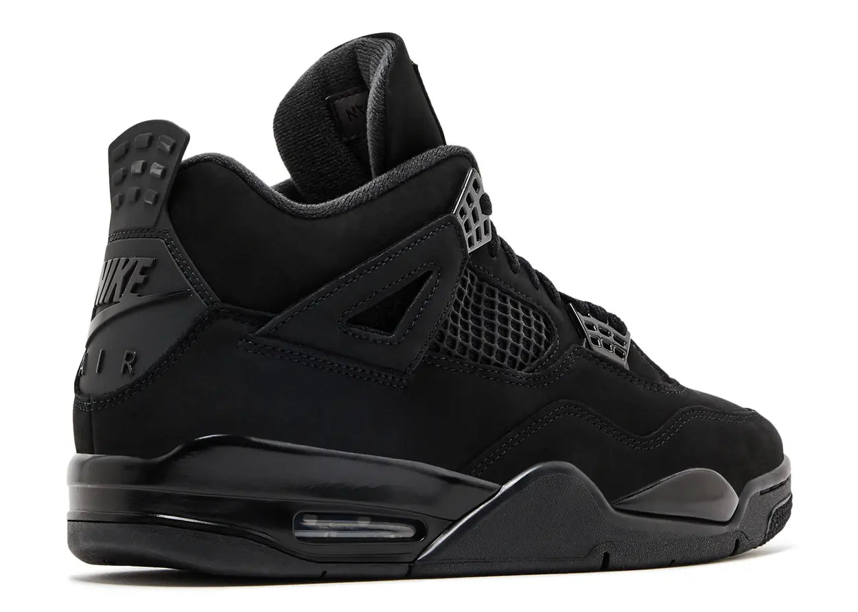 Jordan 4 Men Black Cat