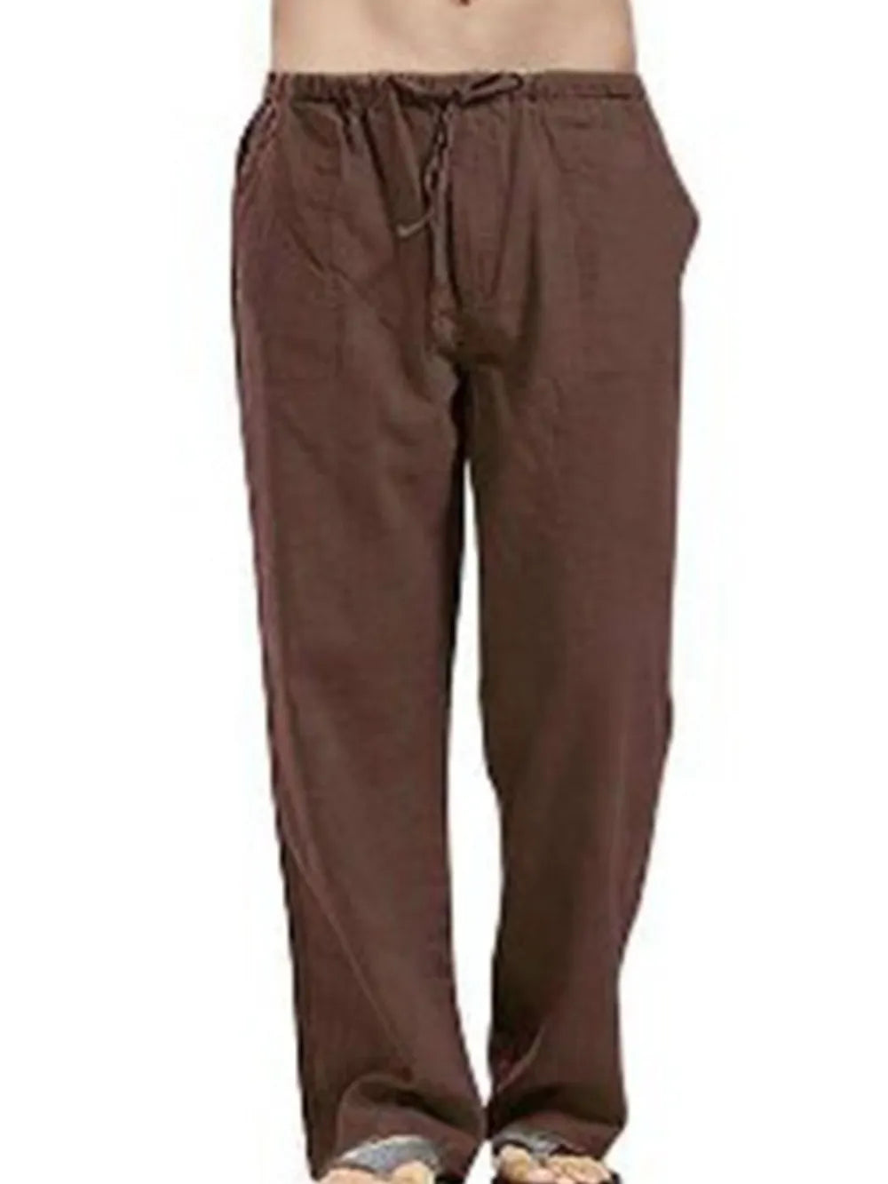 Men's Straight Leg Pants Plus Size