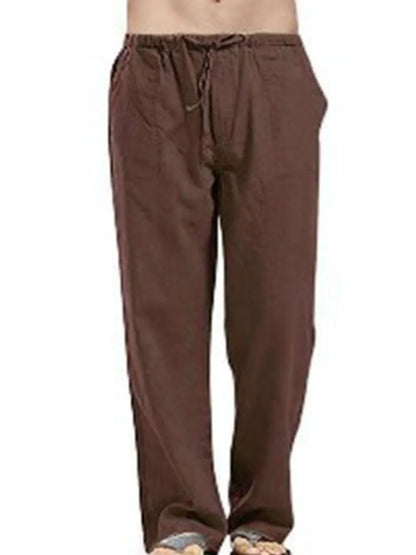 Men's Straight Leg Pants Plus Size
