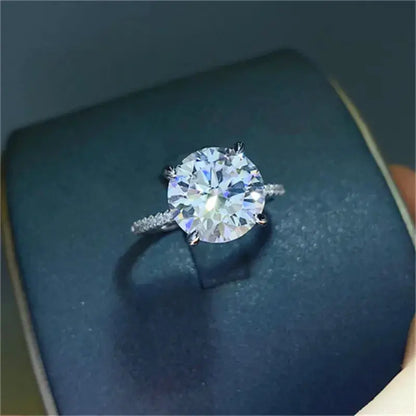 5 Carat Moissanite 925 Sterling Silver Ring