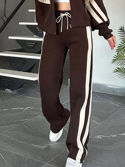 ZipStripe Plus: Full-Size Jacket & Pants Set