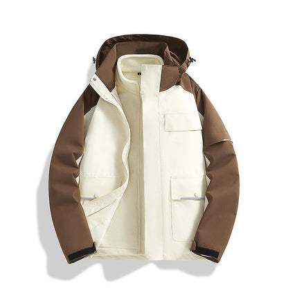 防風防水三合一衝鋒衣