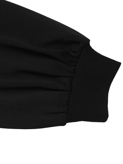 Heart Print Long Sleeve Sweatshirt