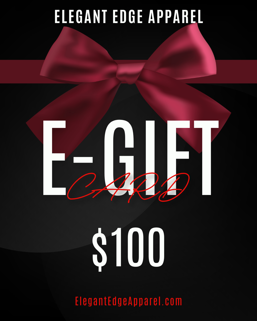 Black/Red Gift Card