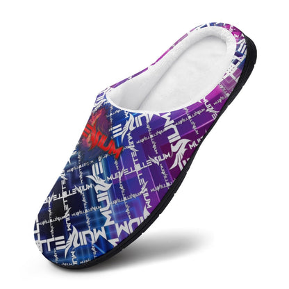 Pantuflas de algodón para artistas de EDM, suaves, cómodas, antideslizantes, impermeables y resistentes a los olores. Regalos para festivales de música, para hombre y mujer. Edición limitada.