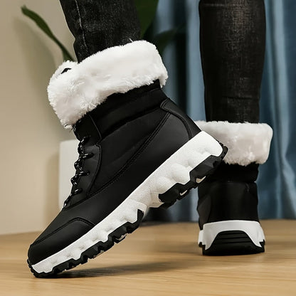 Velvet Warm Comfortable Winter Style Snow Boots