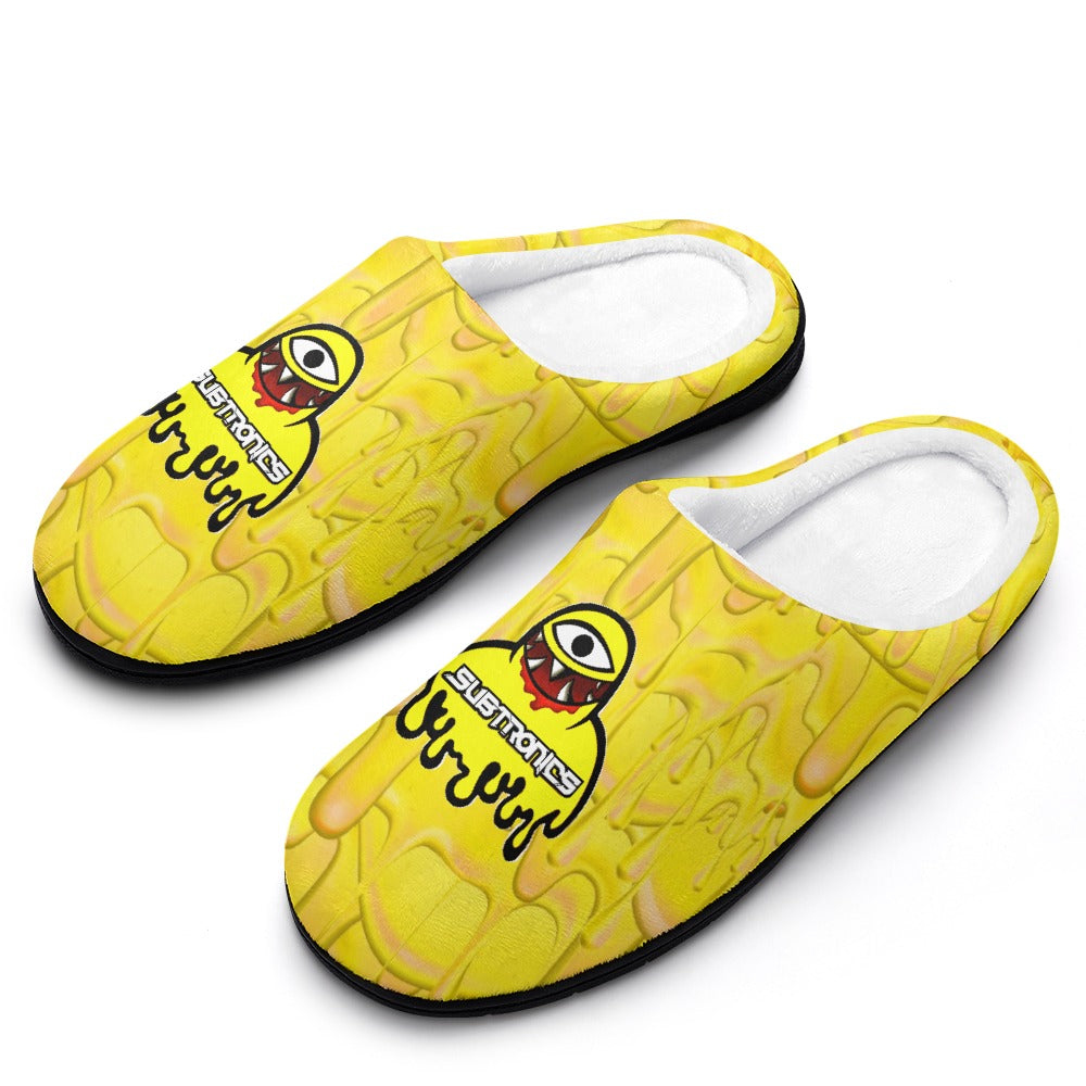 Pantuflas de algodón para artistas de EDM, suaves, cómodas, antideslizantes, impermeables y resistentes a los olores. Regalos para festivales de música, para hombre y mujer. Edición limitada.